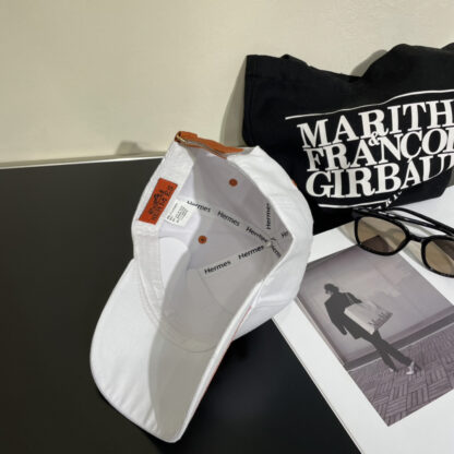 Hermes canvas baseball cap - Image 3
