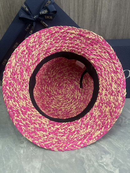Dior Raffia Straw Hat - Image 5