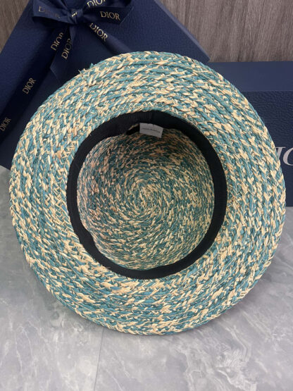 Dior Raffia Straw Hat - Image 5
