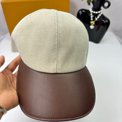 Hermès Unisex Canvas Baseball Cap - Image 4