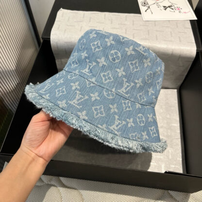 Louis Vuitton Denim Bucket Hat - Image 4