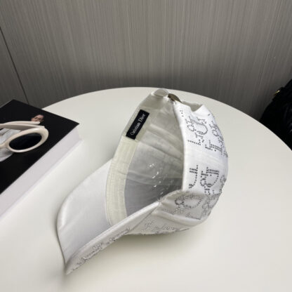 Dior diamond logo baseball cap - Image 5
