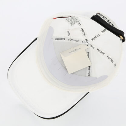 Hermès canvas baseball cap - Image 4