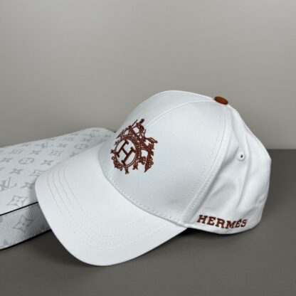 Hermès canvas baseball cap - Image 3