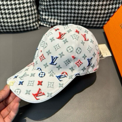 Louis Vuitton colorful print baseball cap - Image 4