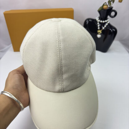 Hermès Unisex Canvas Baseball Cap - Image 4