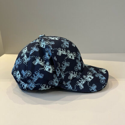 Hermès canvas baseball cap - Image 4