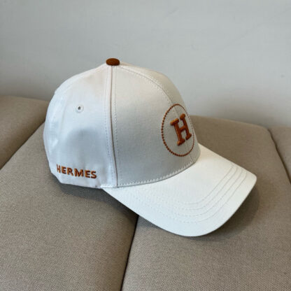 Hermès canvas baseball cap - Image 4