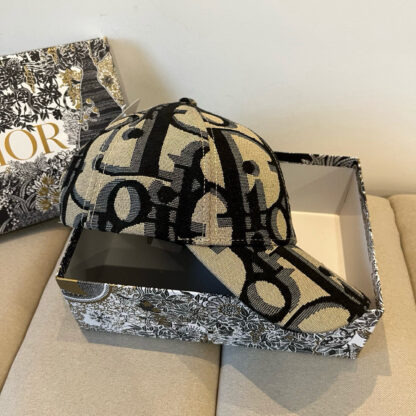 Dior trendy print simple baseball cap - Image 5