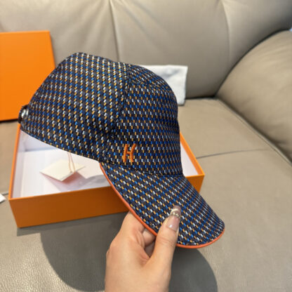 Hermès canvas baseball cap - Image 4