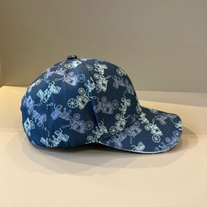 Hermès canvas baseball cap - Image 4