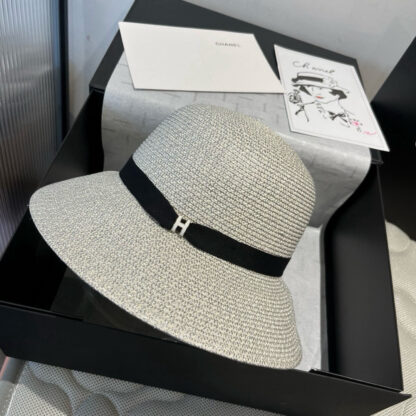 Hermes Sunshade Straw Hat - Image 4