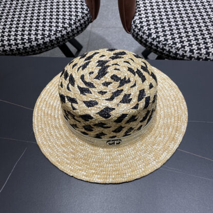 Dior stylish raffia hat - Image 5