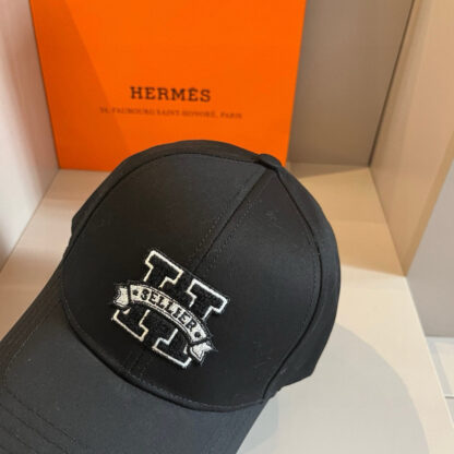Hermès Unisex Canvas Baseball Cap - Image 4