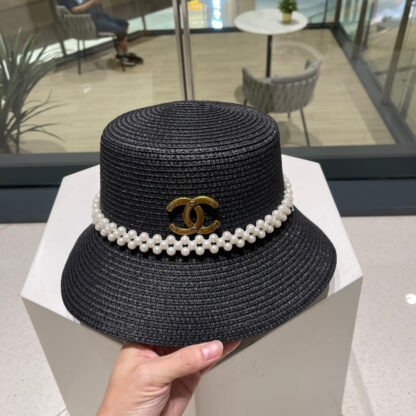 Dior Fashion Pearl Flat Bucket Hat - Image 5