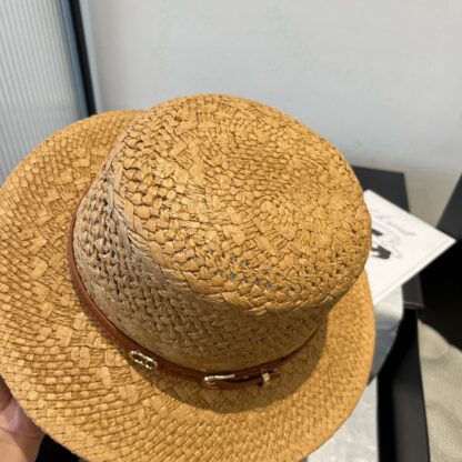 Dior new raffia flat cap - Image 5
