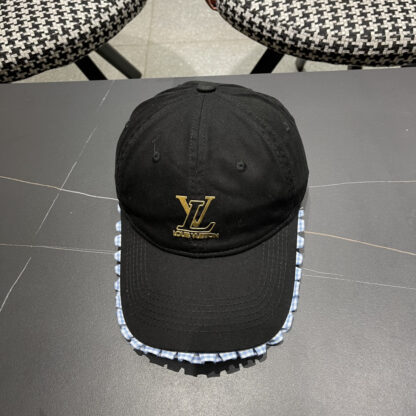 Louis Vuitton Korean style lace baseball cap for women - Image 5
