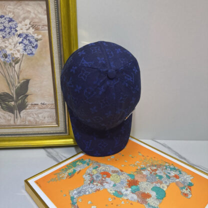 Louis Vuitton denim cotton baseball cap - Image 4