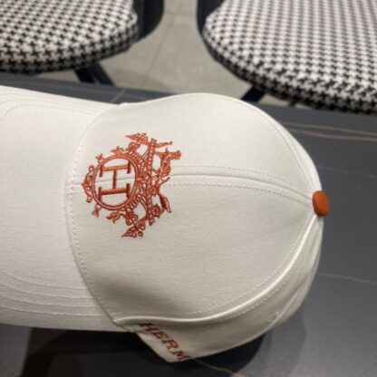 Hermès canvas baseball cap - Image 4