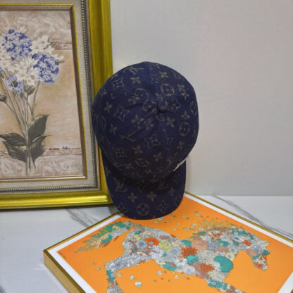 Louis Vuitton denim cotton baseball cap - Image 4