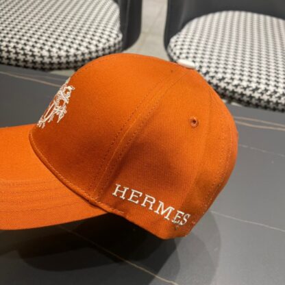 Hermès canvas baseball cap - Image 4
