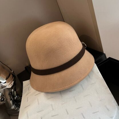 Hermès autumn and winter new wool bucket hat - Image 4