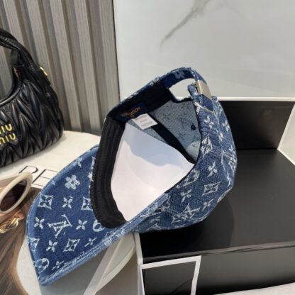 Louis Vuitton new denim baseball cap - Image 4