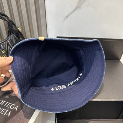 Louis Vuitton new denim bucket hat - Image 4