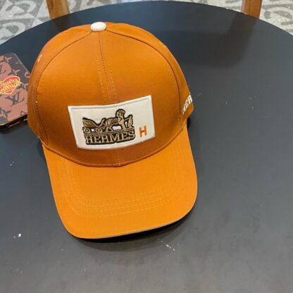 Hermès canvas baseball cap - Image 4