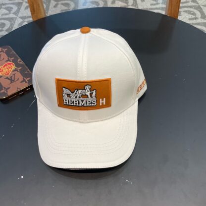 Hermès canvas baseball cap - Image 4