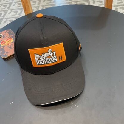 Hermès canvas baseball cap - Image 4