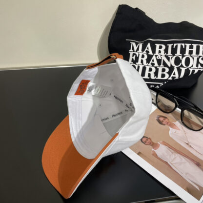 Hermès canvas baseball cap - Image 3