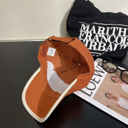 Hermès canvas baseball cap - Image 3