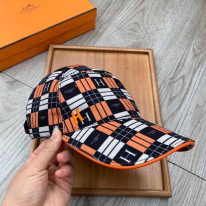 Hermès canvas baseball cap - Image 4