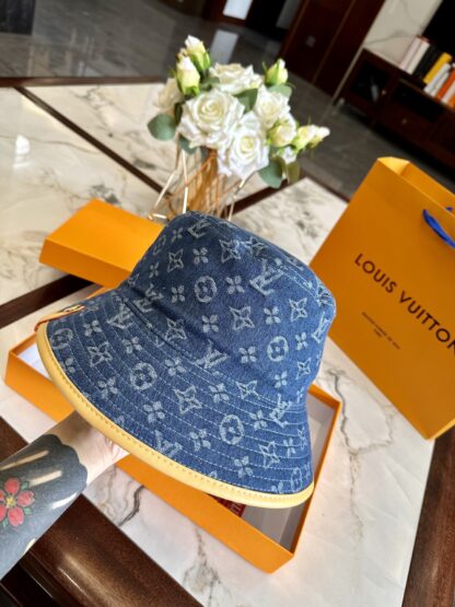 Louis Vuitton bucket hat popular women's hat - Image 4