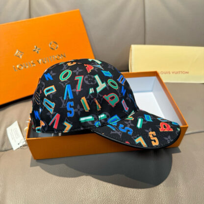 Louis Vuitton silk-screen baseball cap - Image 4