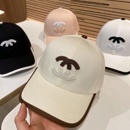 Chanel Unisex Casual Baseball Cap - Image 4
