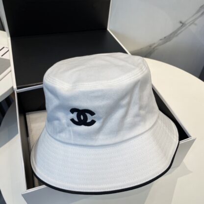 Chanel embroidered bucket hat - Image 4