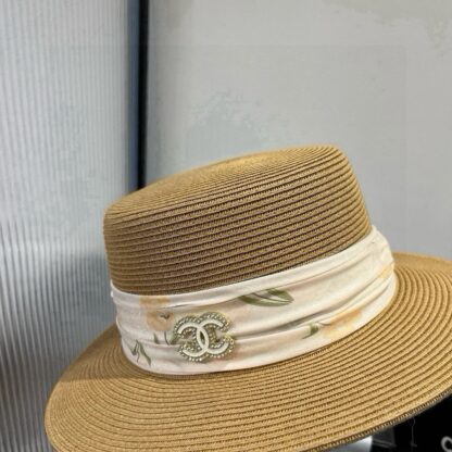 Chanel Flat Top Hat - Image 4