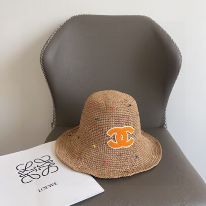Chanel straw bucket hat - Image 3