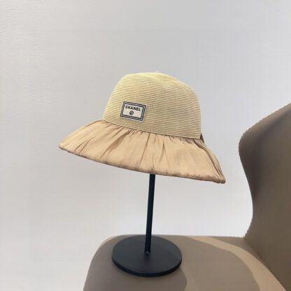 Chanel wrinkled irregular bucket hat - Image 4