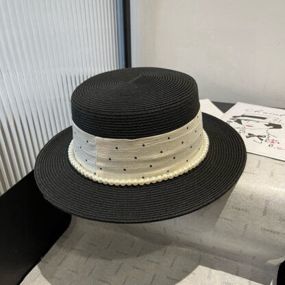 Chanel Flat Top Hat - Image 4