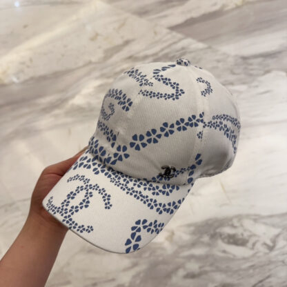 Chanel diamond hard top baseball cap - Image 4
