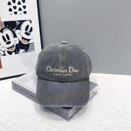 Dior casual denim simple baseball cap - Image 5