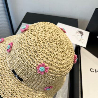 Chanel straw hat - Image 4