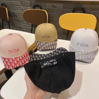 Dior English sports applique embroidered baseball cap - Image 5