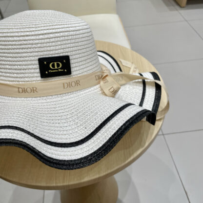 Dior bowler straw hat - Image 5