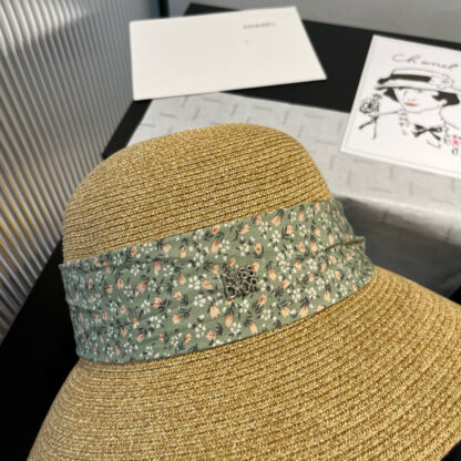 Dior Sun Straw Beach Hat - Image 5