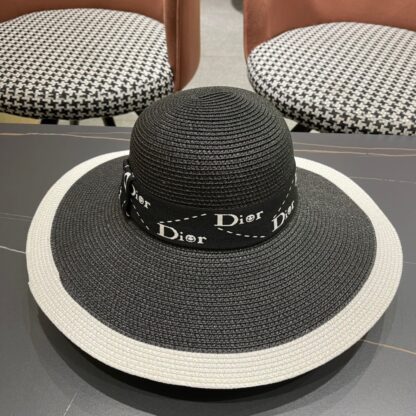 Dior straw sun hat - Image 5
