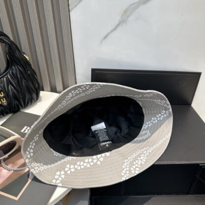 Chanel Classic Casual Fashion Bucket Hat - Image 4
